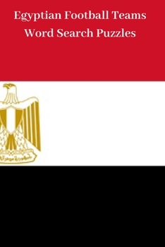 Paperback Egyptian Football Teams Word Search Puzzles Book