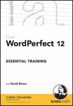 CD-ROM WordPerfect 12 Essential Training Book