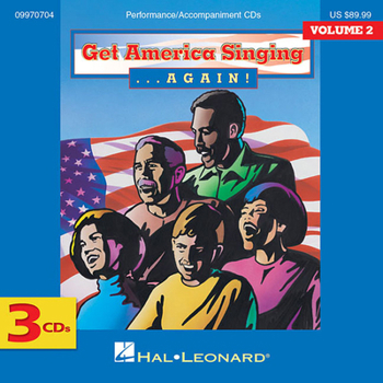 Audio CD Get America Singing Again Vol 2 Complete 3-CD Set Book