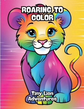 Paperback Roaring to Color: Tiny Lion Adventures Book