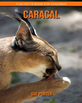 Paperback Caracal: Fun Facts Book for Children Book