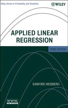 Hardcover Applied Linear Regression Book