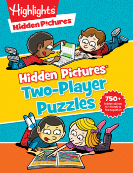 Paperback Hidden Pictures Two-Player Puzzles Book