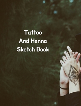 Paperback Tattoo and Henna Sketch Book