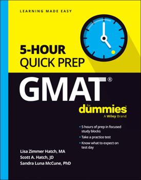 Paperback GMAT 5-Hour Quick Prep for Dummies Book