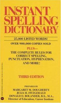 Mass Market Paperback Instant Spelling Dictionary Book