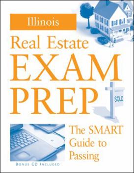 Paperback Illinois Real Estate Preparation Guide [With CDROM] Book