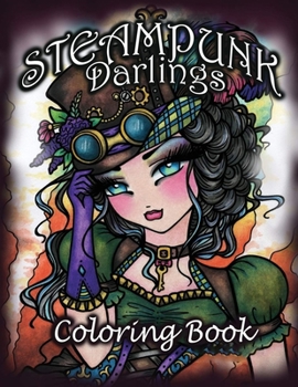 Paperback Steampunk Darlings Coloring Book