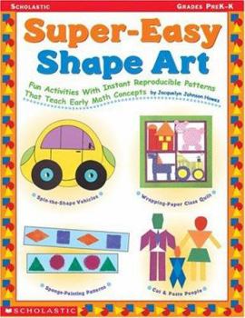 Paperback Supb-Easy Shape Art Book