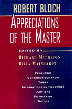 Hardcover Robert Bloch: Appreciations of the Master Book