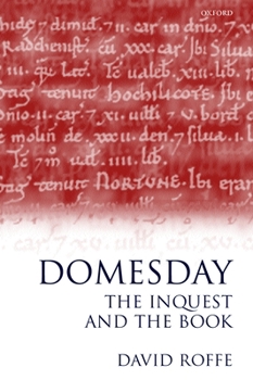 Hardcover Domesday: The Inquest and the Book