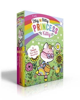 Paperback The Itty Bitty Princess Kitty Collection #3 (Boxed Set): Tea for Two; Flower Power; The Frost Festival; Mystery at Mermaid Cove Book