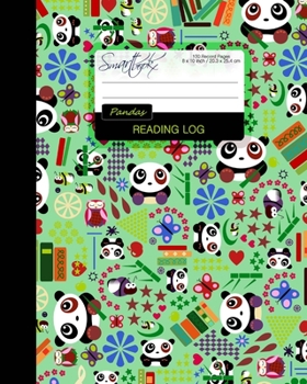 Reading Log : Gifts for Book Lovers / Reading Journal [ Softback * Large (8 X 10 ) * Pandas, Butterflies and Owls * 100 Spacious Record Pages and More... ]