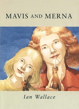 Hardcover Mavis and Merna Book