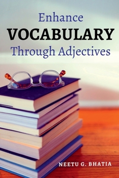 Paperback Enhance Vocabulary Through Adjectives Book