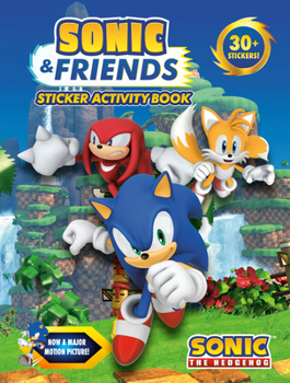 Paperback Sonic & Friends Sticker Activity Book