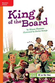 Spiral-bound Reading Wonders Leveled Reader King of the Board: Approaching Unit 5 Week 1 Grade 5 Book