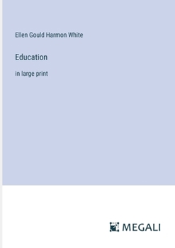 Paperback Education: in large print Book