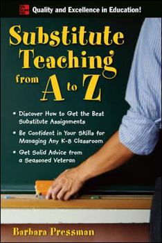 Paperback Substitute Teaching A to Z Book