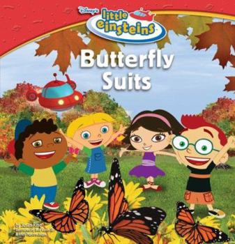Hardcover Disney's Little Einsteins Butterfly Suits [With Stickers] Book