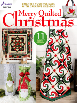 Paperback Merry Quilted Christmas Book