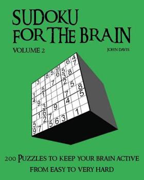 Paperback Sudoku for the Brain Volume 2 Book