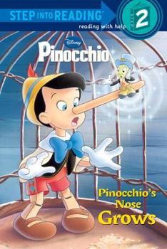 Paperback Pinocchio's Nose Grows (Disney Pinocchio) Book