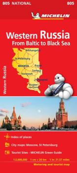 Map Mapa National Rusia Oeste - Del Baltico al Mar Negro Book