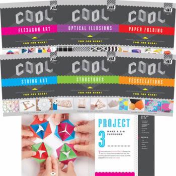 Library Binding Cool Art with Math & Science (Set) Book