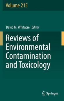 Hardcover Reviews of Environmental Contamination and Toxicology Book