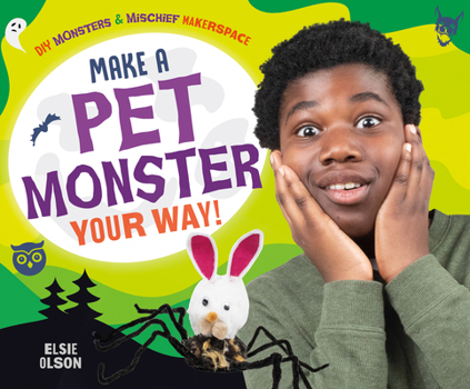 Library Binding Make a Pet Monster Your Way! Book