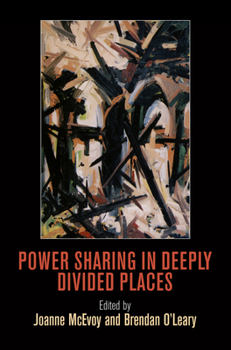 Hardcover Power Sharing in Deeply Divided Places Book