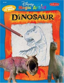 Paperback How to Draw Walt Disney Pictures Presents Dinosaurs Book