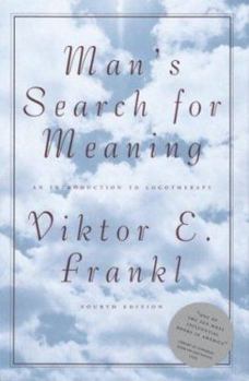 Hardcover Man's Search for Meaning Book