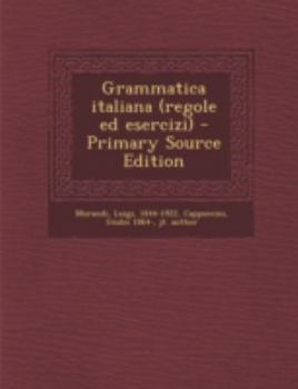 Paperback Grammatica Italiana (Regole Ed Esercizi) [Italian] Book