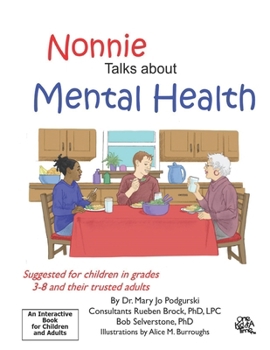 Paperback Nonnie Talks about Mental Health Book