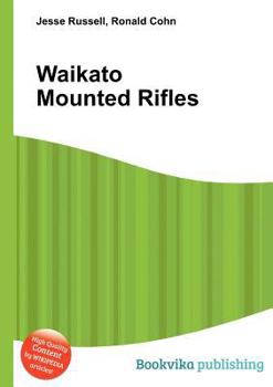 Paperback Waikato Mounted Rifles Book