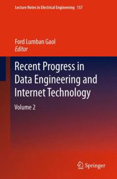 Paperback Recent Progress in Data Engineering and Internet Technology: Volume 2 Book