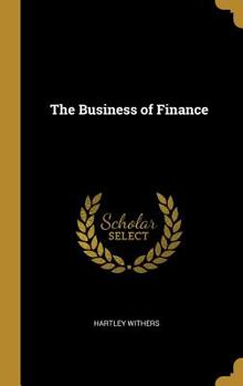 Hardcover The Business of Finance Book