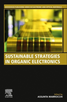 Paperback Sustainable Strategies in Organic Electronics Book
