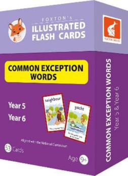 Board book Common Exception Words Flash Cards: Year 5 and Year 6 Words - Perfect for Home Learning - With 102 Colourful Illustrations Book