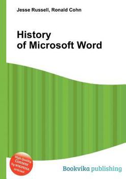 Paperback History of Microsoft Word Book