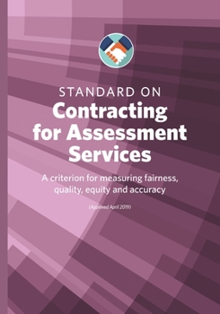 Paperback Standard on Contracting for Assessment Services Book