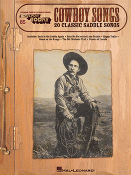 Paperback Cowboy Songs: E-Z Play Today Volume 85 Book