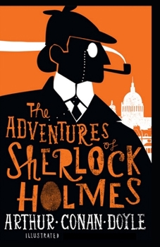Paperback The Adventures of Sherlock Holmes Illustrated Book