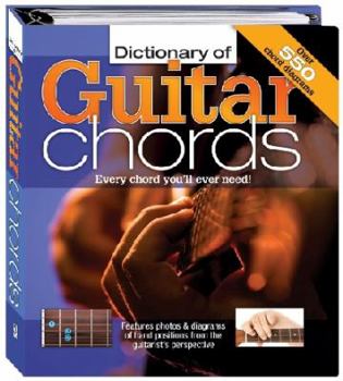 Spiral-bound Dictionary of Guitar Chords Book