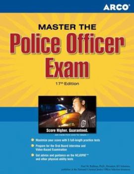 Paperback Master the Police Officer Exam Book