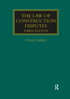 Paperback The Law of Construction Disputes Book