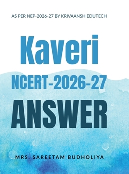 Hardcover Kaveri Ncert 2026-27: Solution Book by Krivaansh Edutech Book