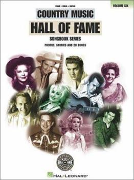 Paperback Country Music Hall of Fame - Volume 6 Book